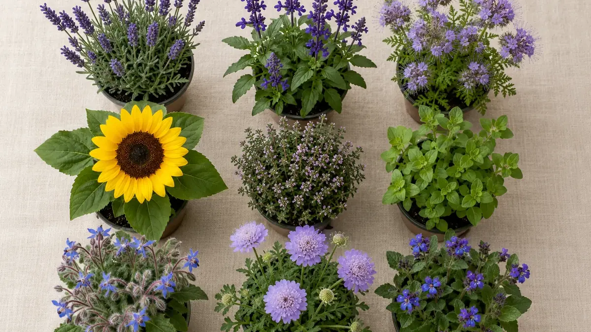 Bienen im Garten anlocken: pflanzen
