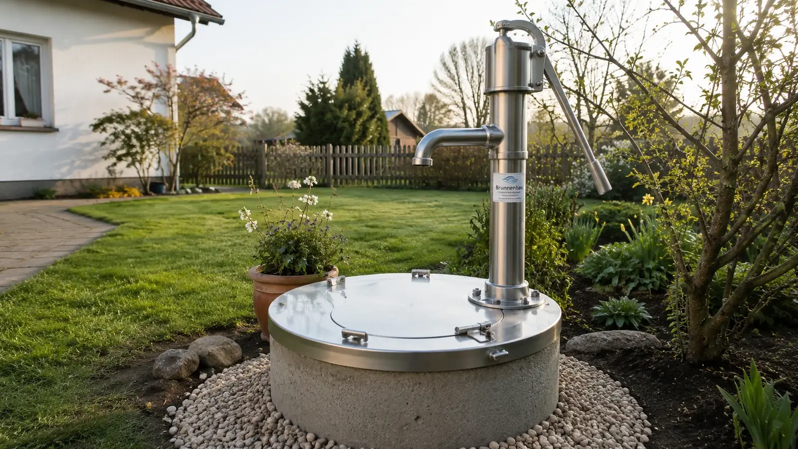 Brunnen im Garten im Garten