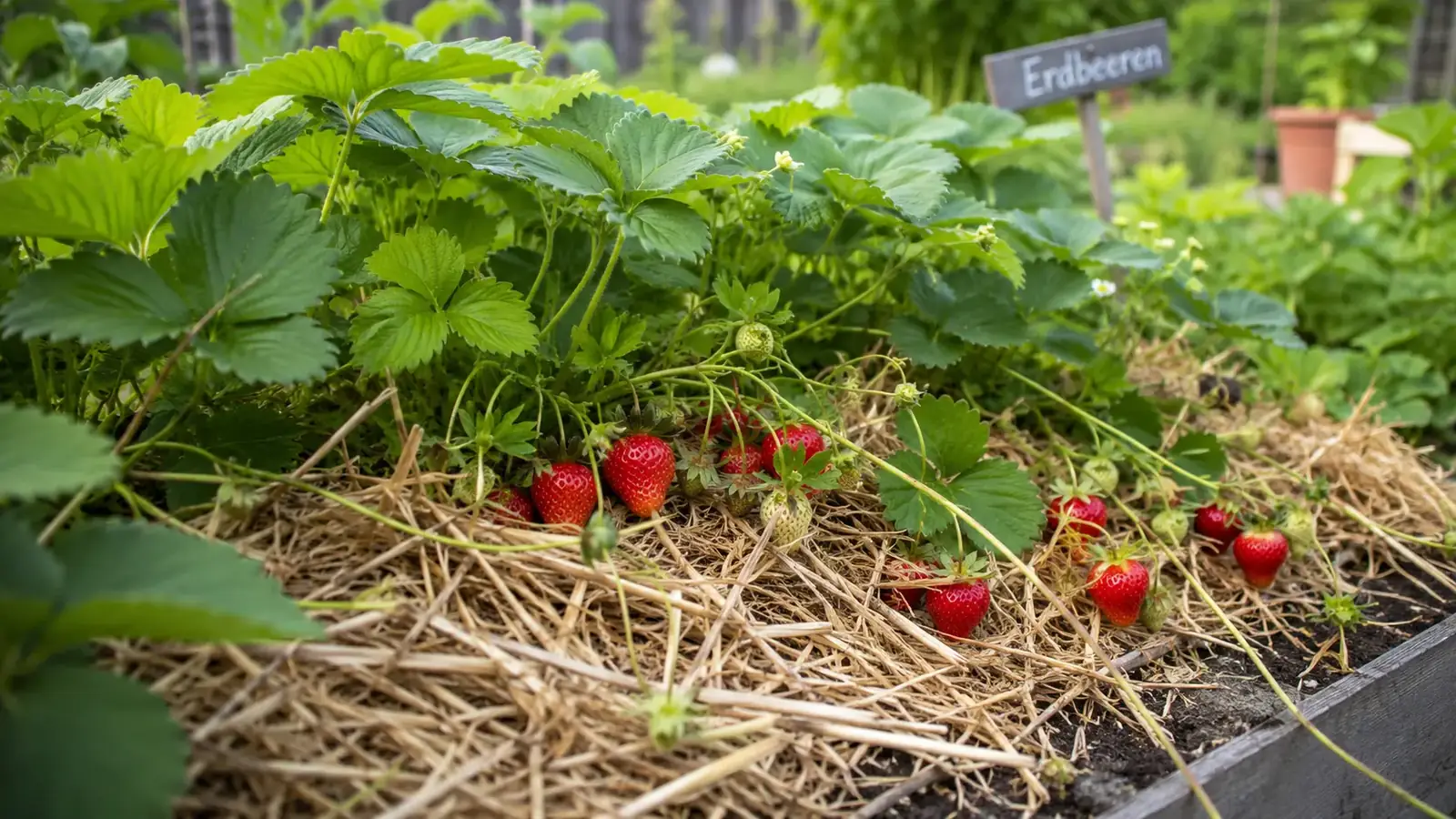 Erdbeeren anbauen im Garten