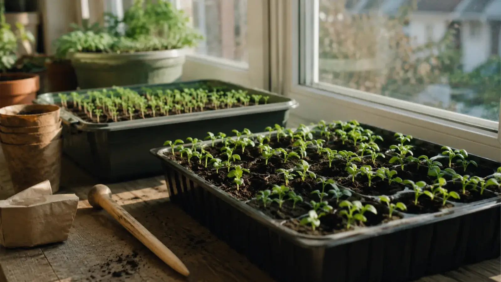 Frühjahrsaussaat und Jungpflanzen: Vorzucht im Haus | gartenfeeling