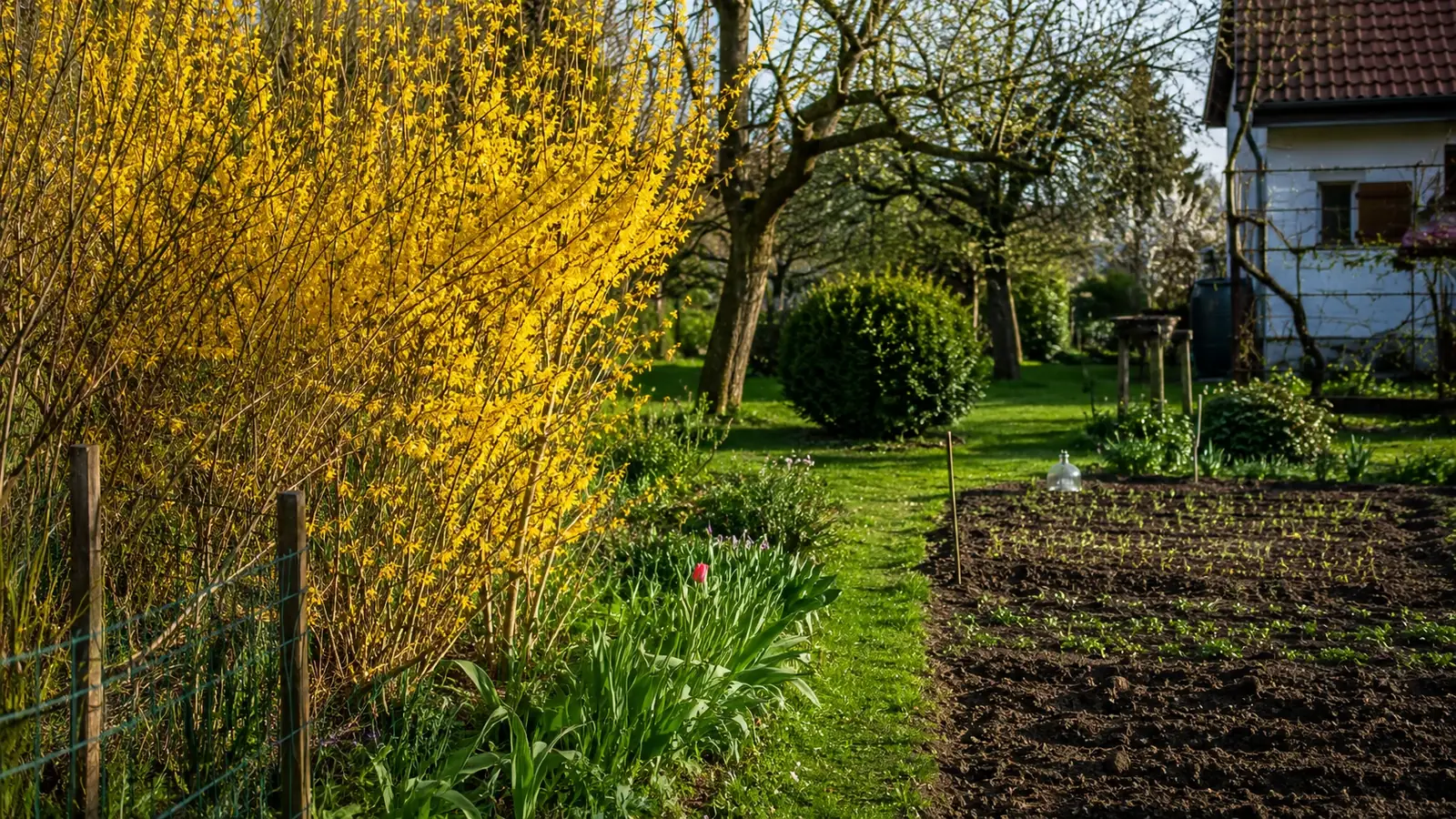 Gartenarbeiten im April