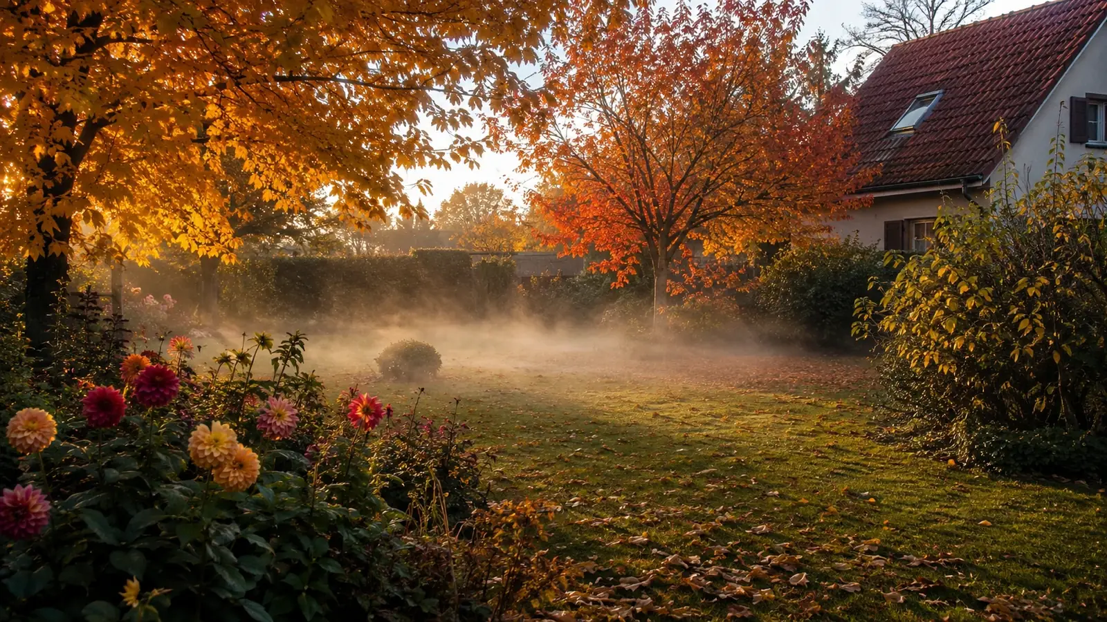 Gartenarbeiten im Oktober