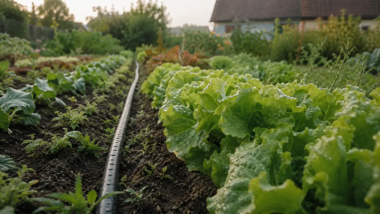 Gemüsegarten bewässern: Wasser-Bedarf pro Gemüse plus System | gartenfeeling
