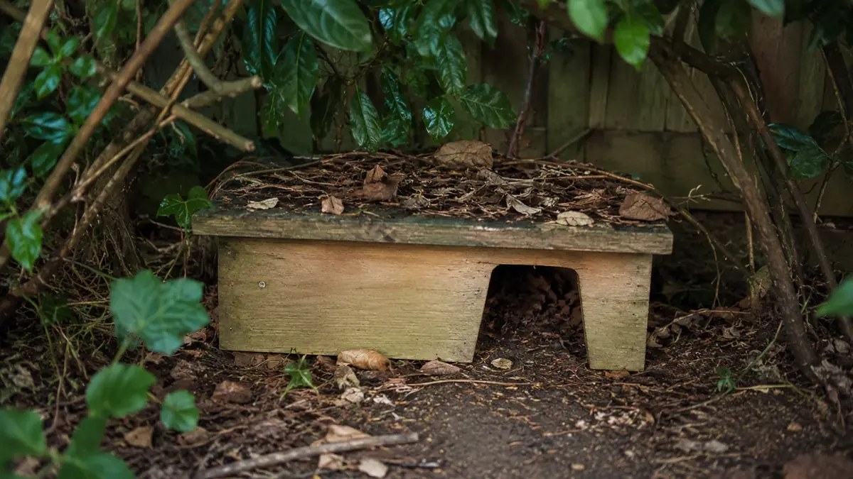 Igel im Garten helfen: haus