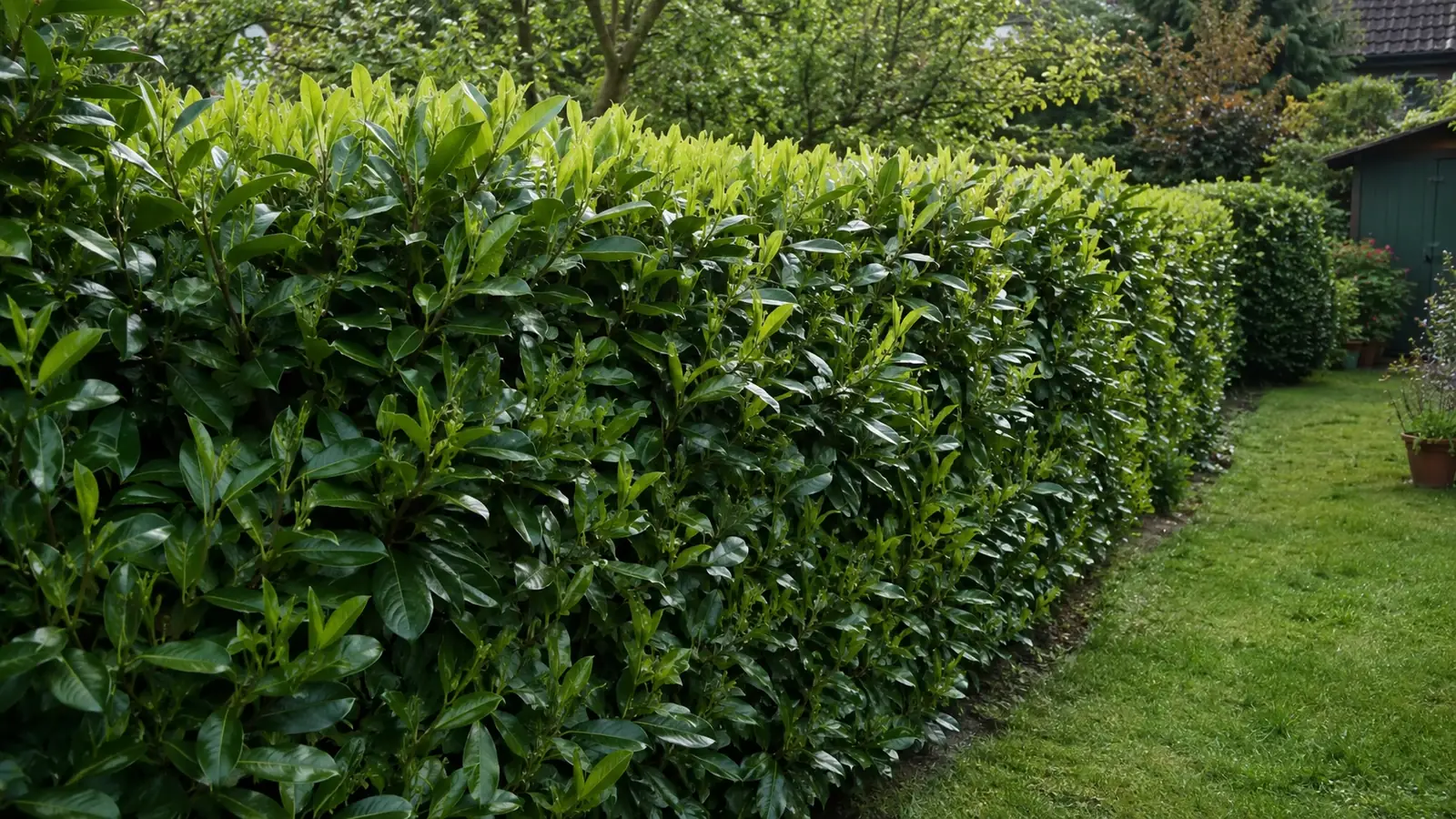 Kirschlorbeer pflegen im Garten