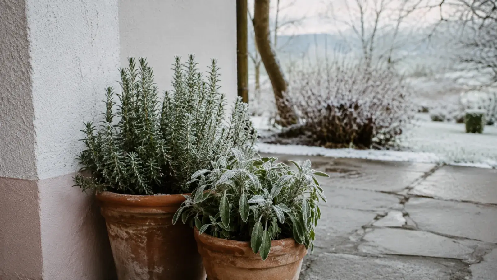 Kräuter überwintern: Welche draußen bleiben und welche reinmüssen