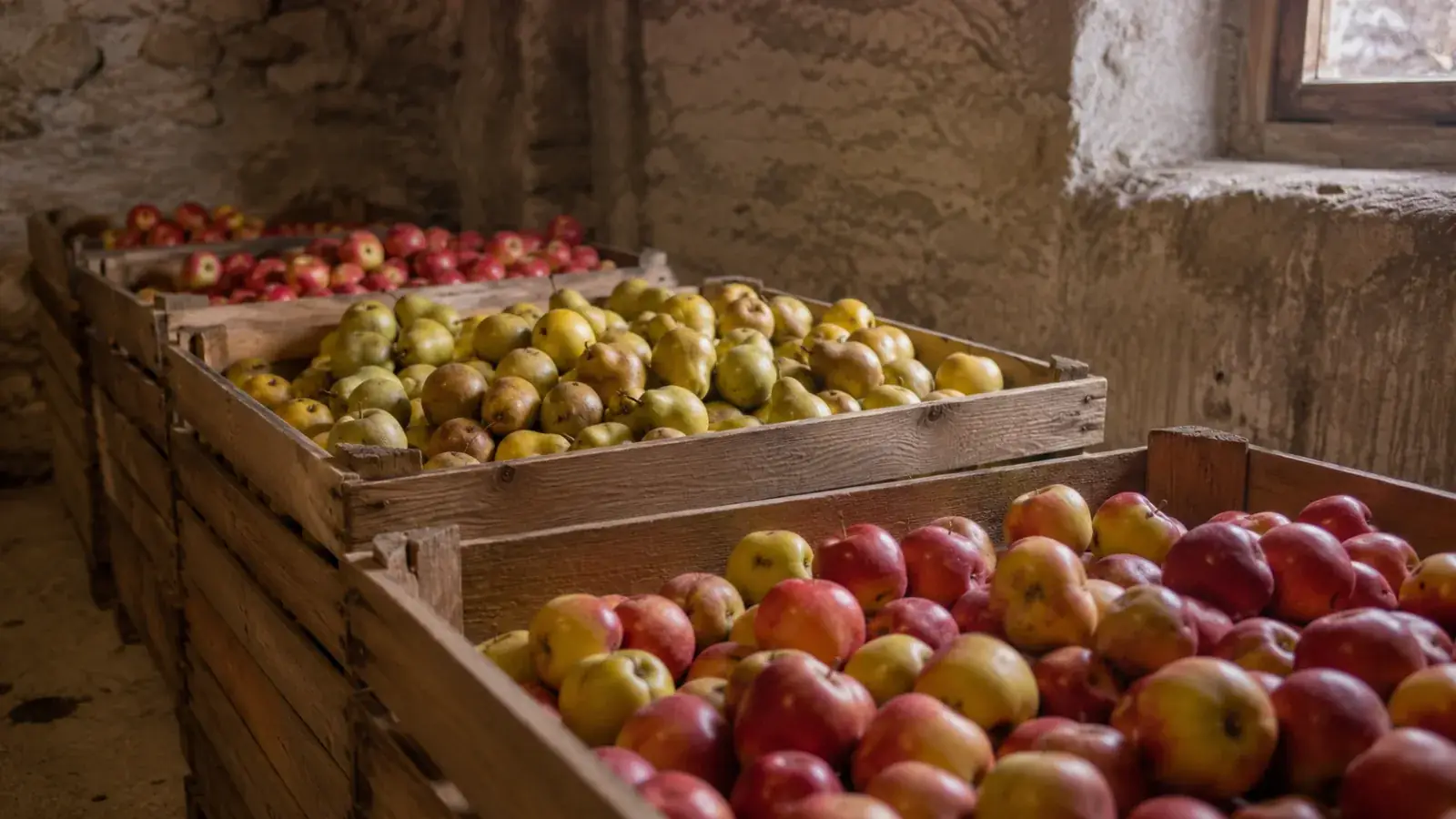 Obst lagern: Wie lange welche Sorten halten - und wo richtig