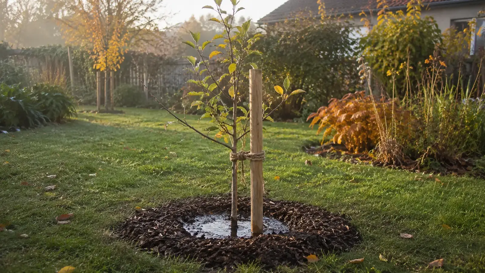 Obstbaum pflanzen im Garten
