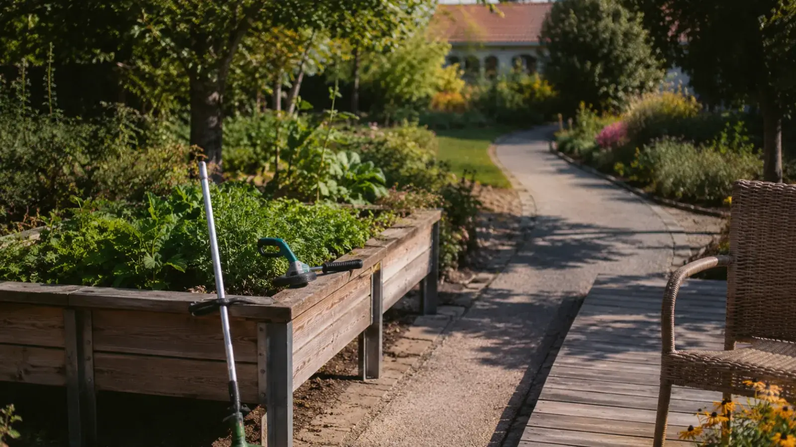 Senioren-Garten: Hochbeete, rückenschonende Werkzeuge, pflegearme Konzepte