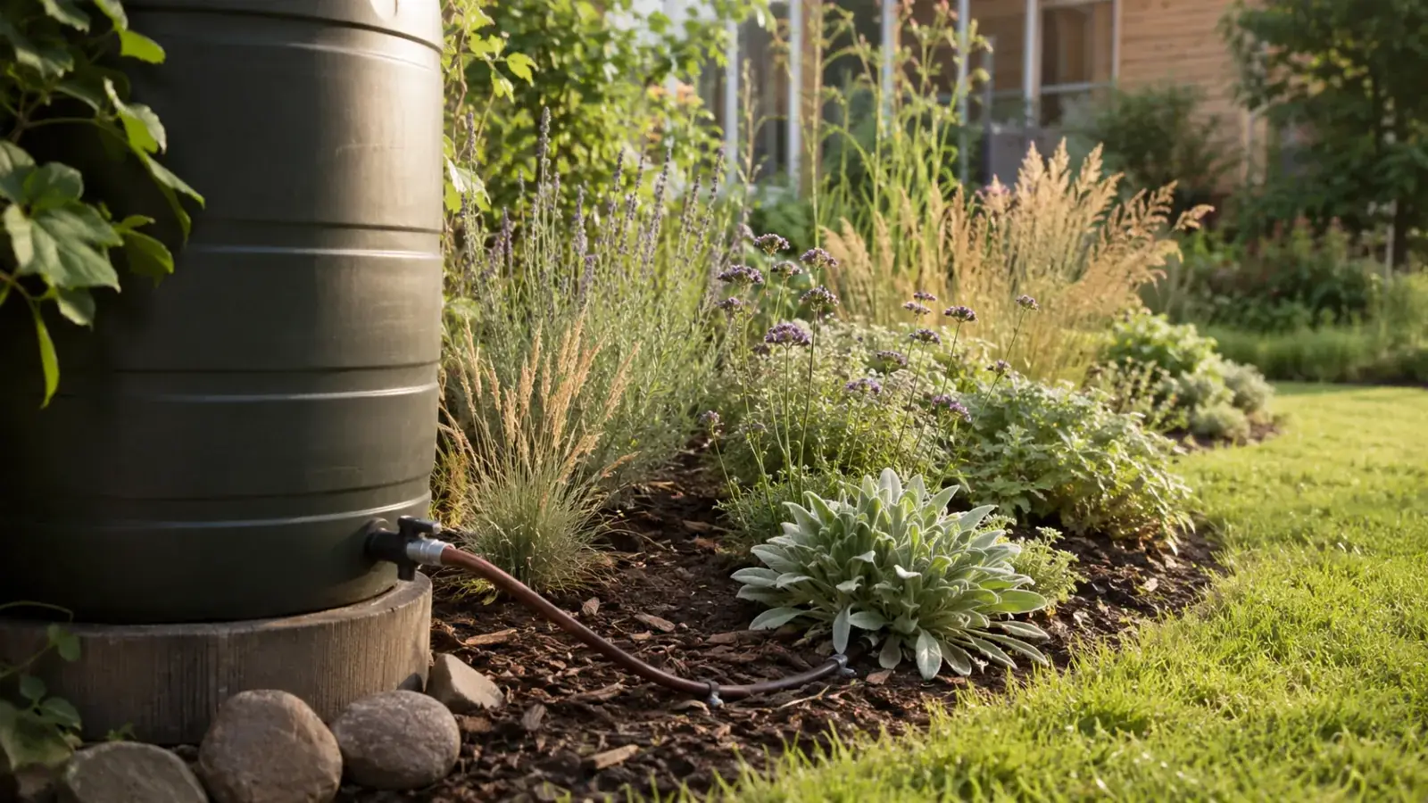 Wasser sparen im Garten: die wirksamsten Maßnahmen der Reihe nach